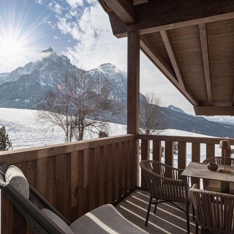 Krahof Dolomites - Urlaub auf dem Bauernhof - Apartment mit 2 Schlafzimmern und Bergblick - 4