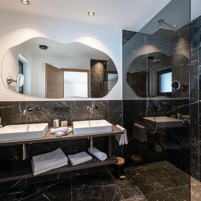 Krahof Dolomites - Urlaub auf dem Bauernhof - Apartment mit 2 Schlafzimmern und Bergblick - 7