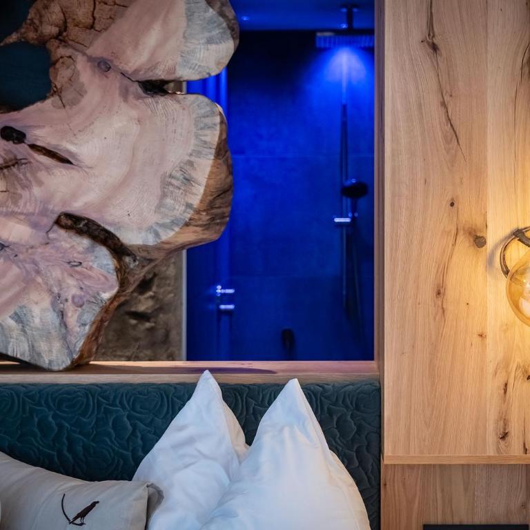 Krahof Dolomites - Urlaub auf dem Bauernhof - Apartment mit 1 Schlafzimmer, Balkon und Bergblick - 18