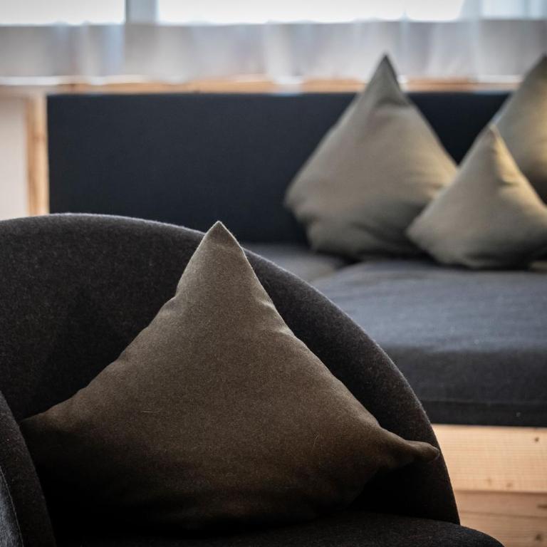 Krahof Dolomites - Urlaub auf dem Bauernhof - Apartment mit 2 Schlafzimmern und Bergblick - 17