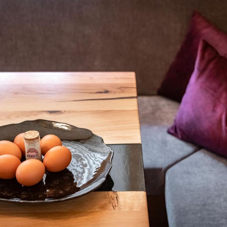 Krahof Dolomites - Urlaub auf dem Bauernhof - Apartment mit 1 Schlafzimmer und Balkon - 8