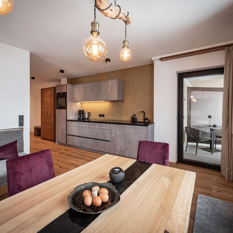 Krahof Dolomites - Urlaub auf dem Bauernhof - Apartment mit 1 Schlafzimmer und Balkon - 2