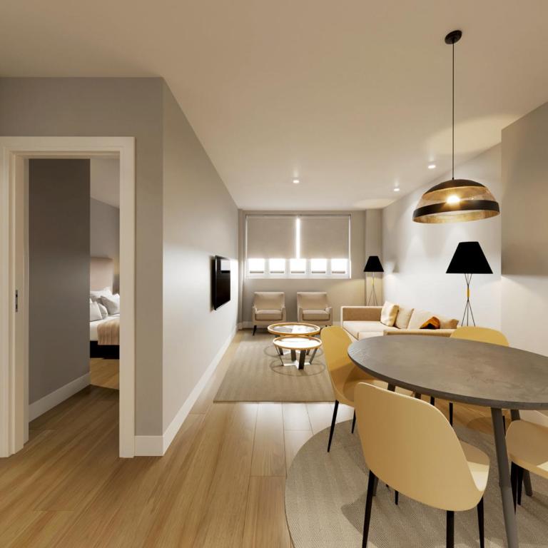 Apartamentos Ovetum - Apartamento de 1 dormitorio con terraza - 4