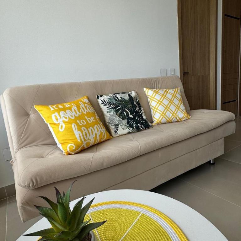 U-GO Baia Kristal: Modern Oasis in Cartagena - Deluxe Two-Bedroom Apartment with Garden View - 23