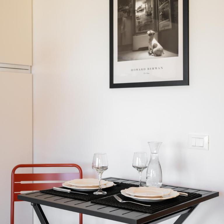 Les Orangers, Charmant studio avec coin nuit, incroyable vue sur la ville et la mer, parking - Apartment mit Meerblick - 38