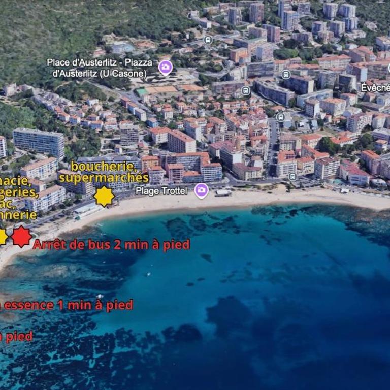 Magnifique T3 de 85m2 de standing vue mer trottel - Appartement 2 Chambres - Vue sur Mer - 4