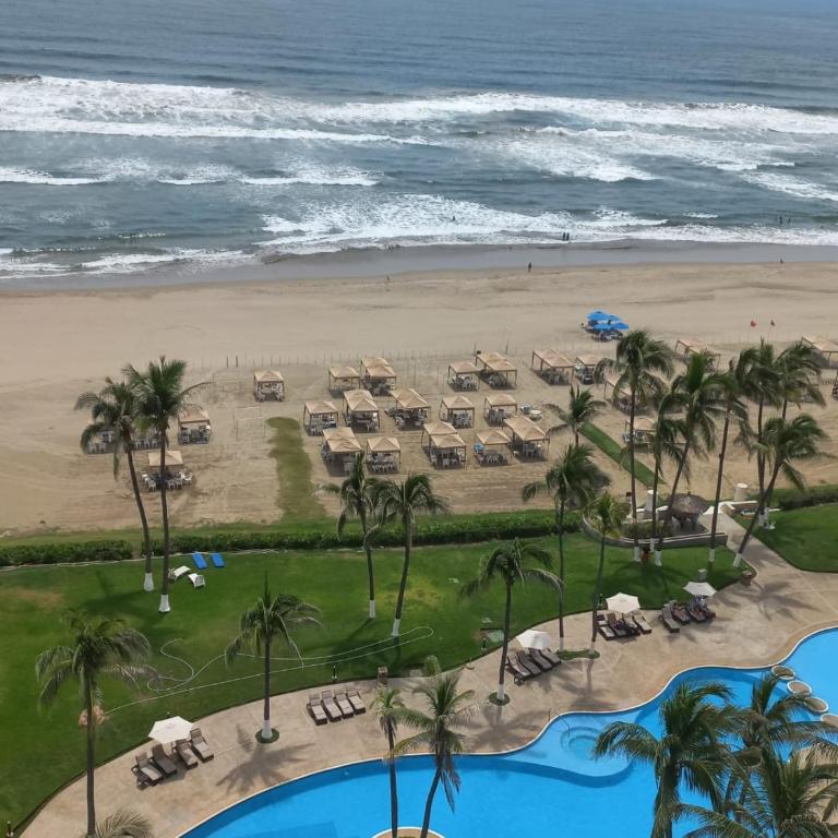 Mayan Vidanta departamento 2 recámaras 2 baños SERVICIO DE PLAYA - Familienzimmer mit Balkon - 22