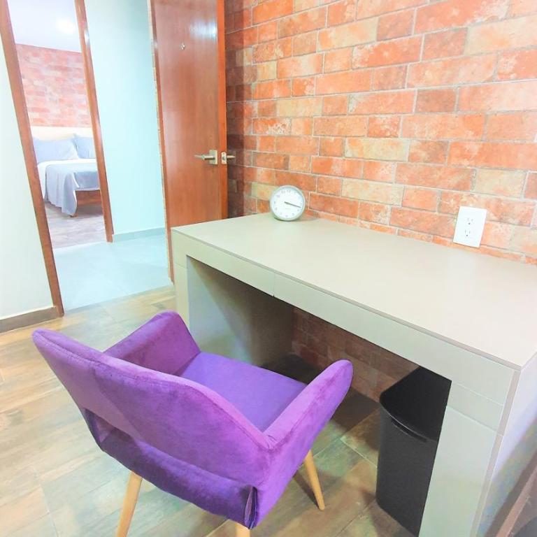 R08 MID STUDIO at ITESM CEM Full Services, Shared-Kitchen, Fridge ,Laundry, Smart TV, Parking, Balcony - Habitación Doble con baño privado - 8
