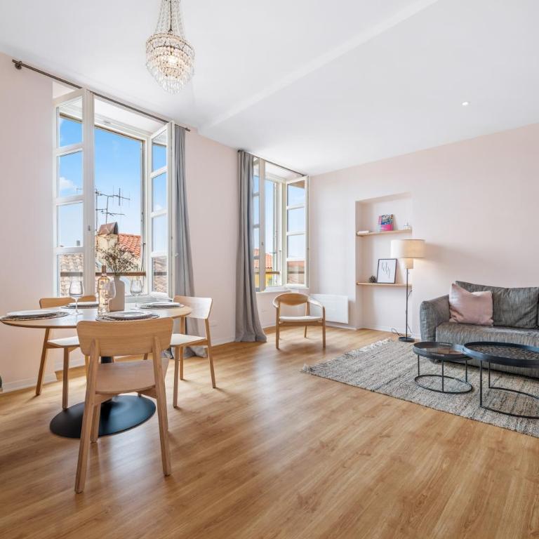 Le Saint Michel,dernier étage, vieux Menton, zone piétonne - Apartment mit 1 Schlafzimmer - 8