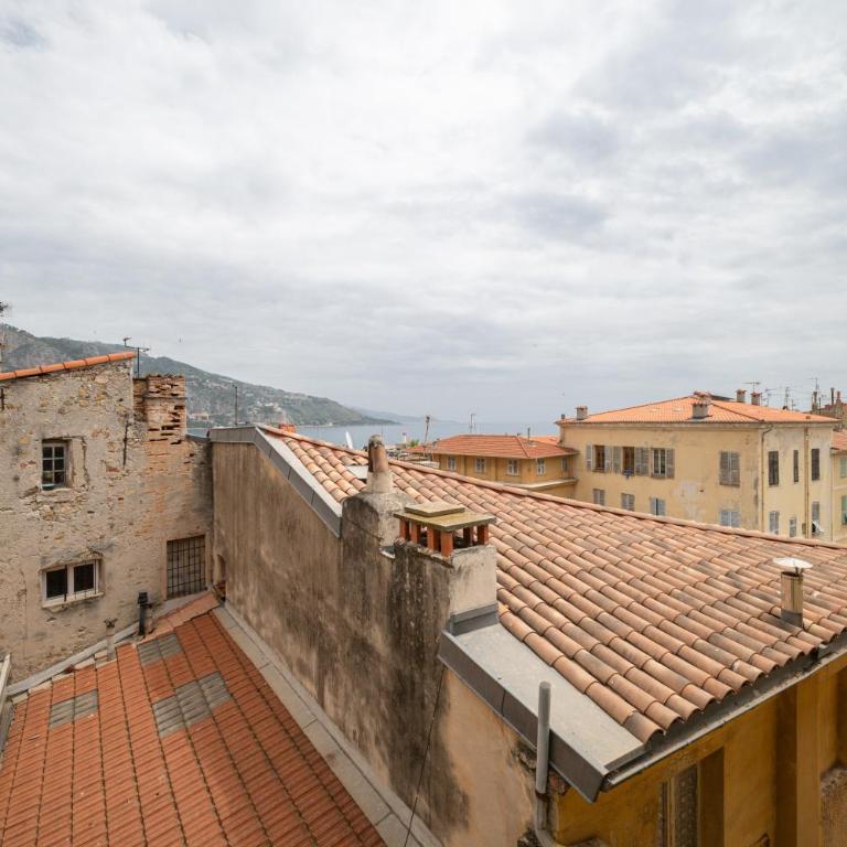 Le Saint Michel,dernier étage, vieux Menton, zone piétonne - Apartment mit 1 Schlafzimmer - 17