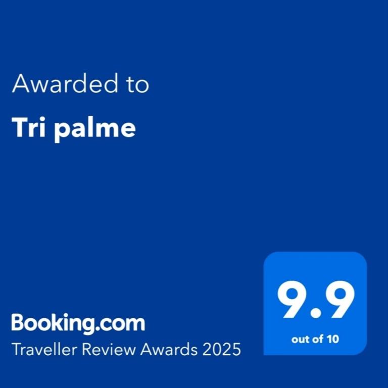 Tri palme - Apartman sa 1 Spavaćom Sobom - 12