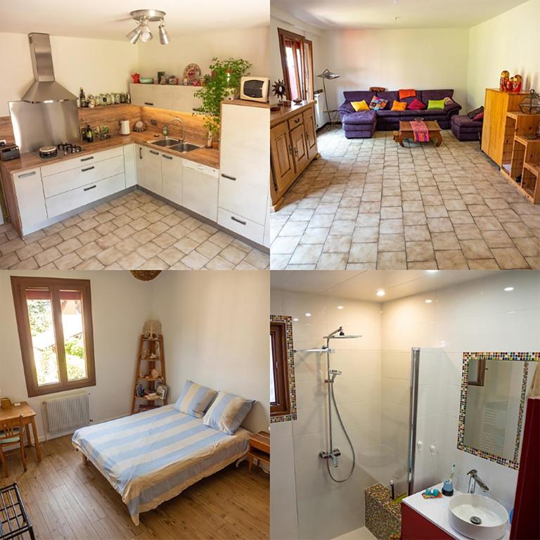 House with garden and parking 1 min from Grenoble - Maison de Ville 2 Chambres - 3