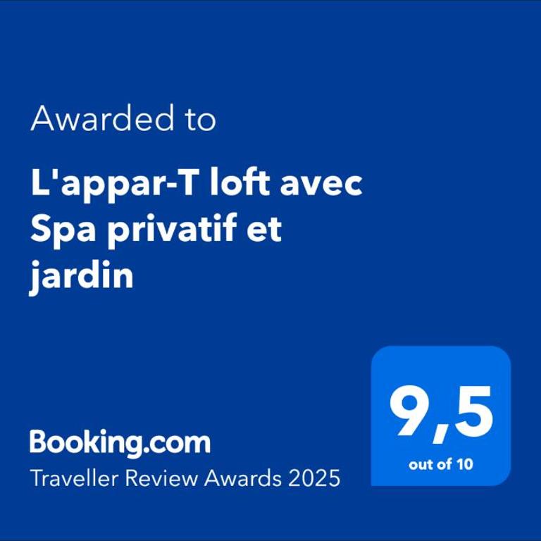 L'appar-T loft avec Spa privatif et jardin - Appartement 1 Chambre - 2