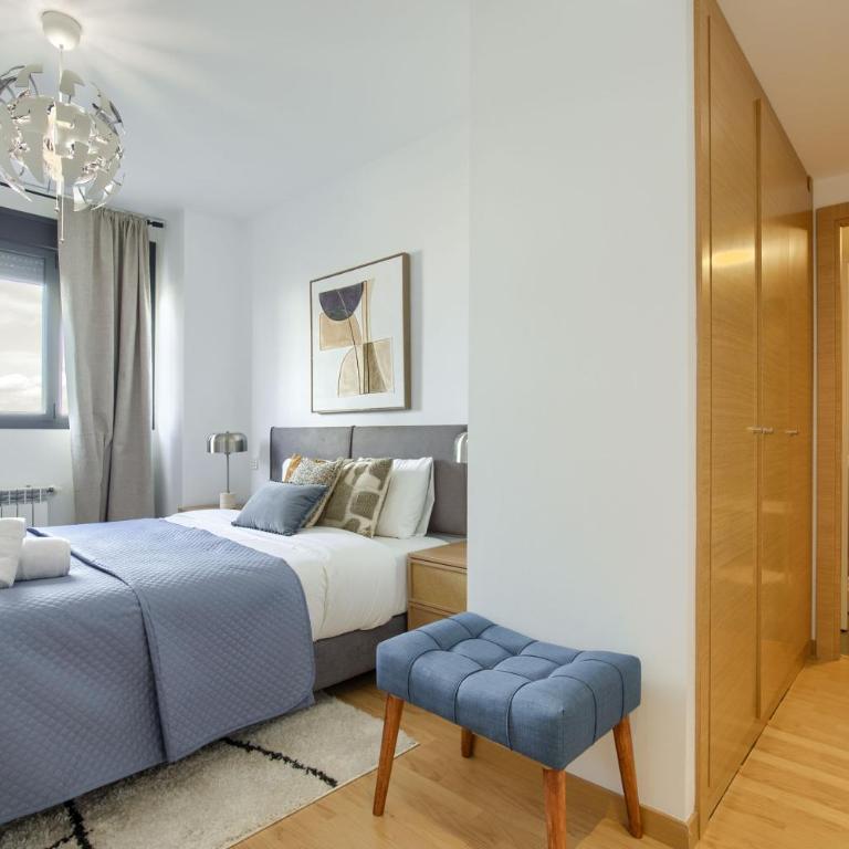 Espectacular 3 hab Valdebebas Aeropuerto 7 min - Three-Bedroom Apartment - 6