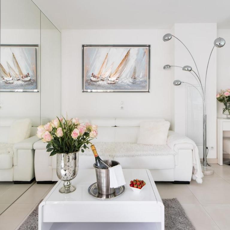 Luxueux appartement proche de la Croisette avec grande terrasse aménagée - Apartment mit 1 Schlafzimmer - 4