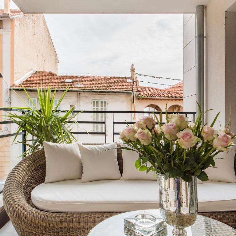 Luxueux appartement proche de la Croisette avec grande terrasse aménagée - Apartment mit 1 Schlafzimmer - 21