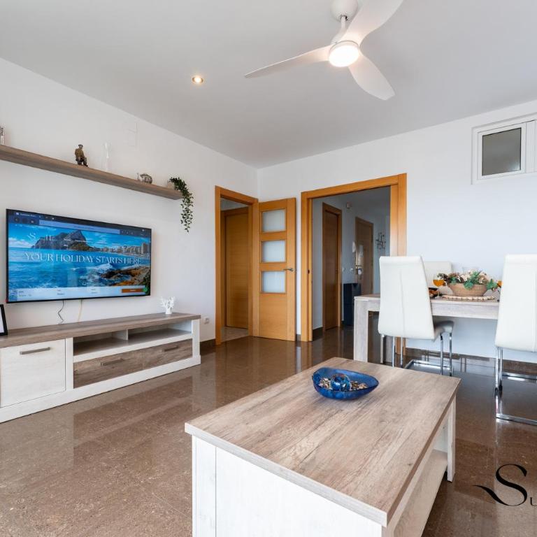 1st Line from the Beach, Views, Pool, Parking - Apartamento Deluxe de 2 dormitorios con vistas al mar - 14