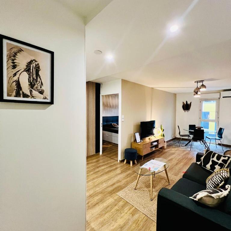 T2 Beaux Arts parking privé gratuit - Apartment mit 1 Schlafzimmer - 1
