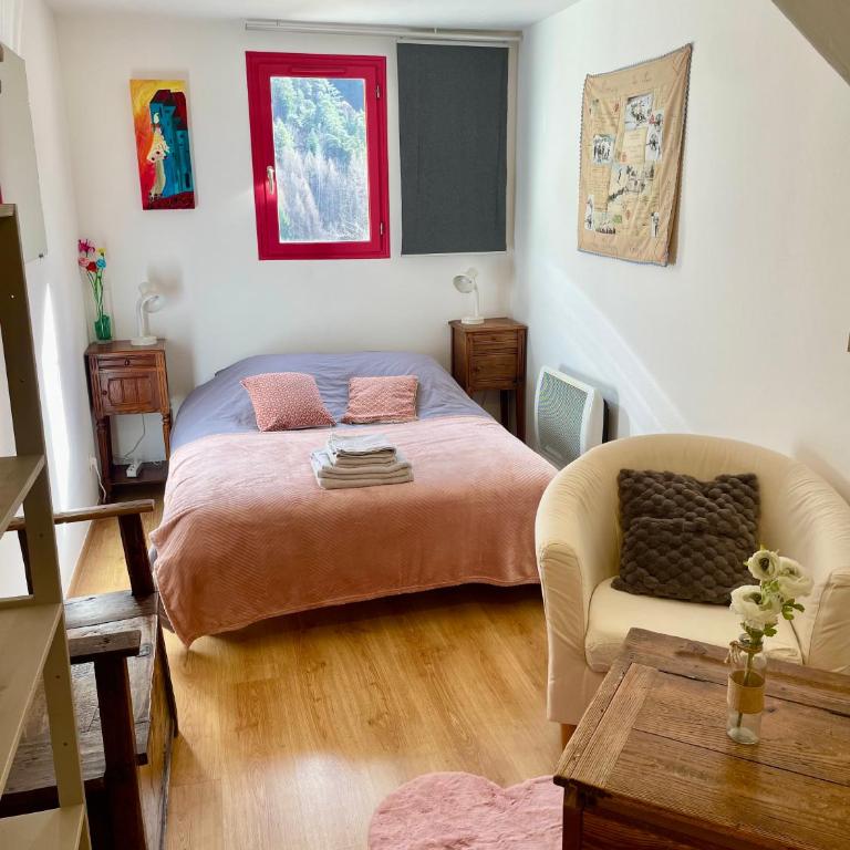 Chambre chez l'habitant à Centron au cœur de la Haute-Tarentaise - Camera Matrimoniale con Bagno Privato - 1