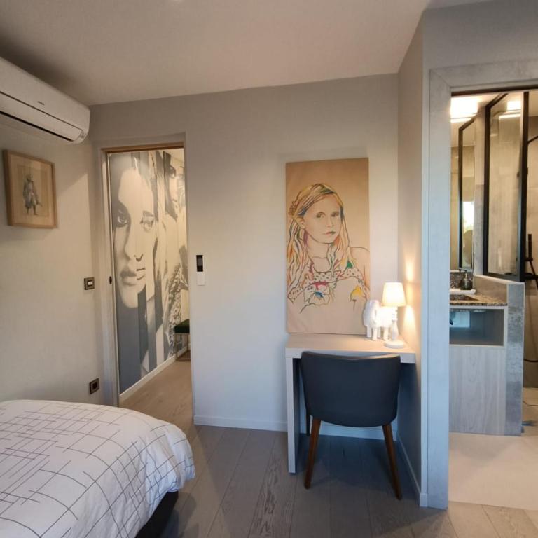 L'écrin d'Azur appartement 5 personnes à 5 minutes à pied de la mer - Apartamento de 2 dormitorios - 20