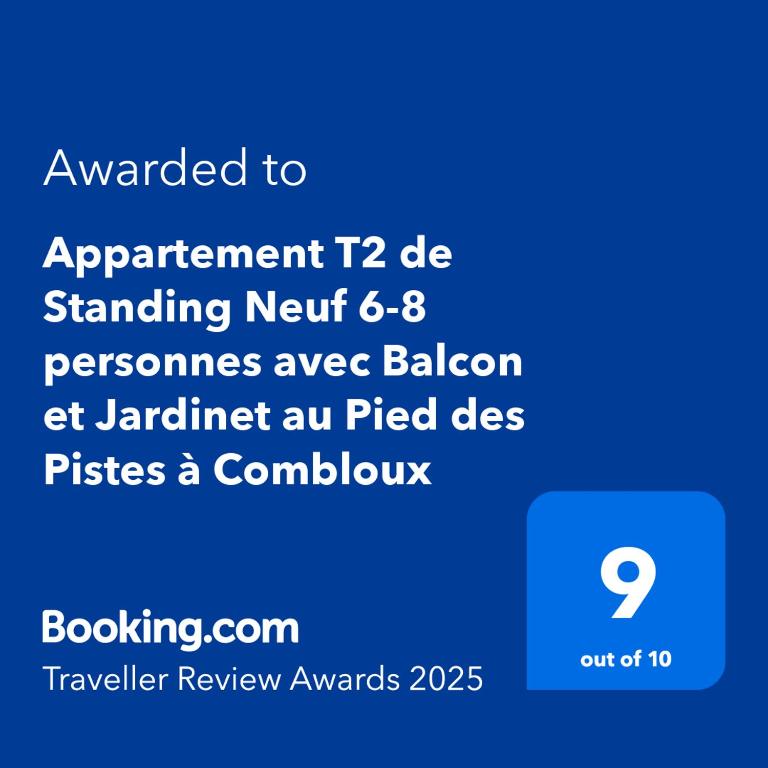 Appartement T2 de Standing Neuf 6-8 personnes avec Balcon et Jardinet au Pied des Pistes à Combloux - Appartement 2 Chambres - 30