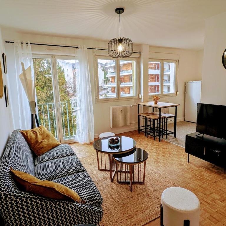 L'appart le 19 , F3 proche centre vue cathédrale, 2 chambres - Apartment mit 2 Schlafzimmern - 7