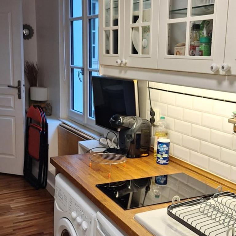 Le Robec studio centre Rouen "Ménage et linges de lit inclus" - Apartment mit 1 Schlafzimmer - 6