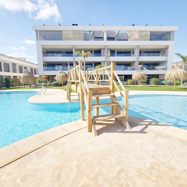 Penthouse with Solarium Santa Rosalia Lake & Life Resort, Los Alcazares 38 - Apartamento Premium de 3 dormitorios con balcón - 12
