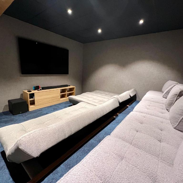 Chalet Neuf 12 pers Ski au pied, Cinéma - Superior Chalet - 13