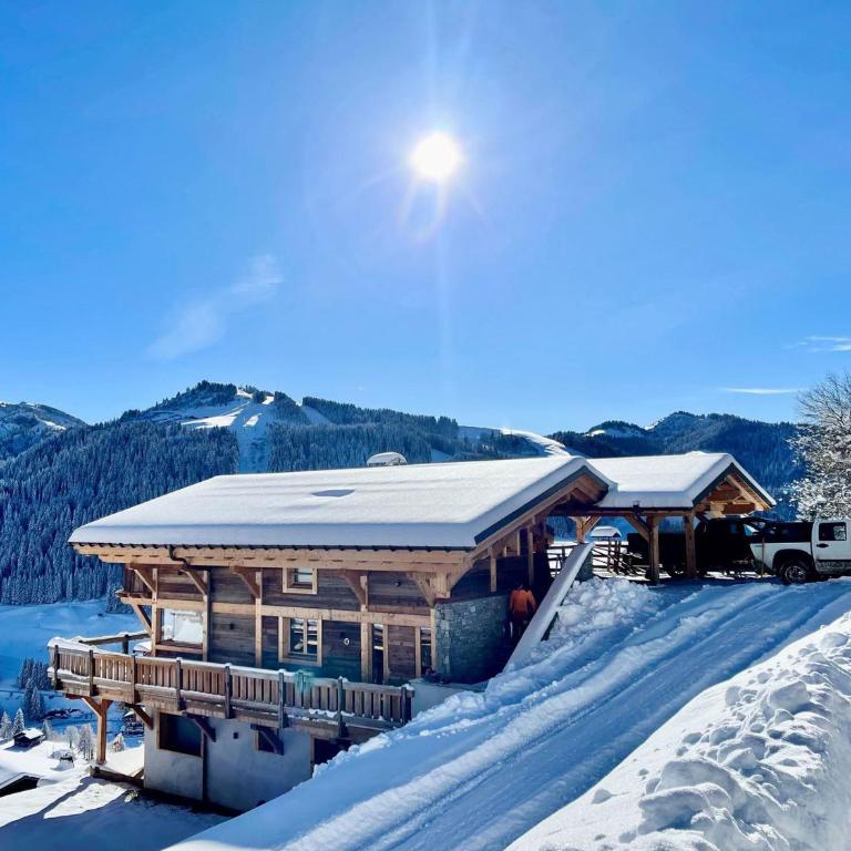 Chalet moderne avec jacuzzi et accès skis aux pieds - FR-1-505-199 - Chalet - 1