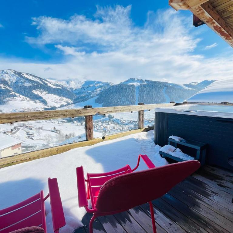 Chalet moderne avec jacuzzi et accès skis aux pieds - FR-1-505-199 - Chalet - 23