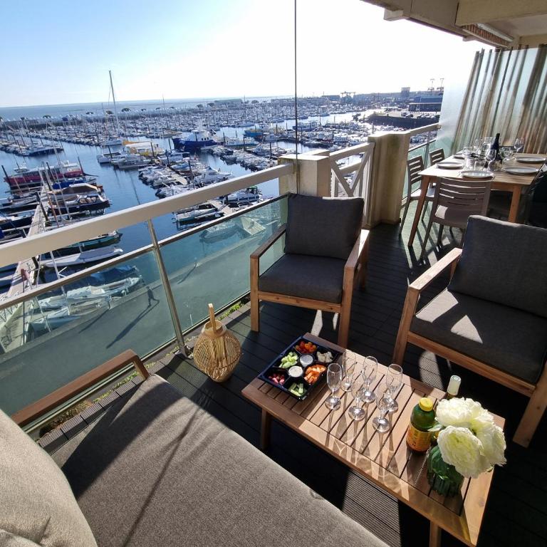 Face à la mer en première ligne pour 6 personnes avec Ménage Linge et Wifi - Appartement 3 Chambres - 4