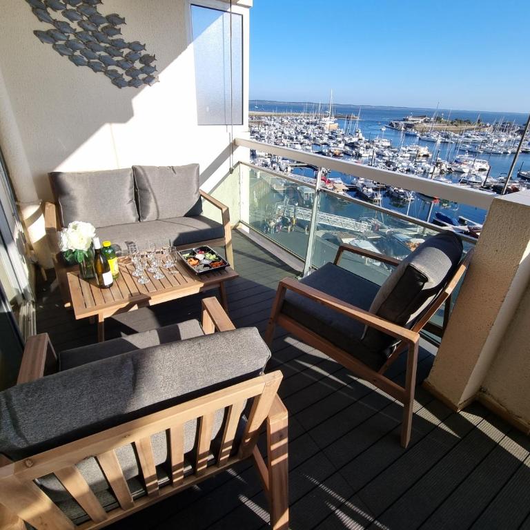 Face à la mer en première ligne pour 6 personnes avec Ménage Linge et Wifi - Appartement 3 Chambres - 5