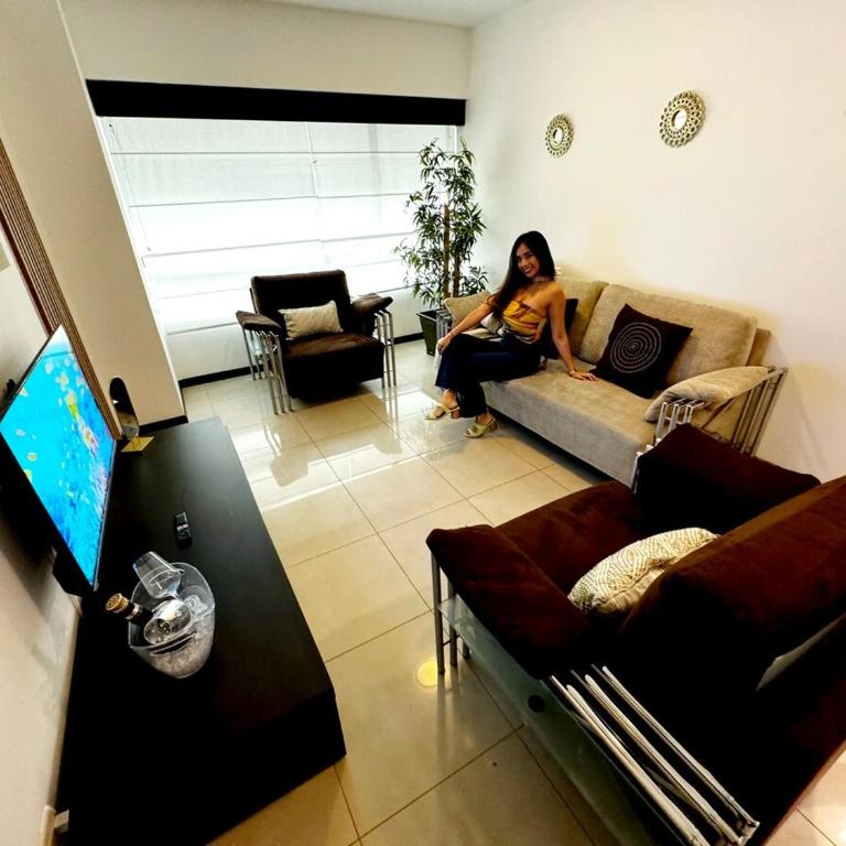 EcuSuites Torre Sol zona Aeropuerto 907 - One-Bedroom Apartment - 9