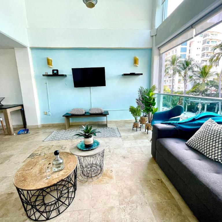 Depto 2 Pisos, Vista Alberca. A 50 mts Del Mar - Apartamento de 3 dormitorios - 9