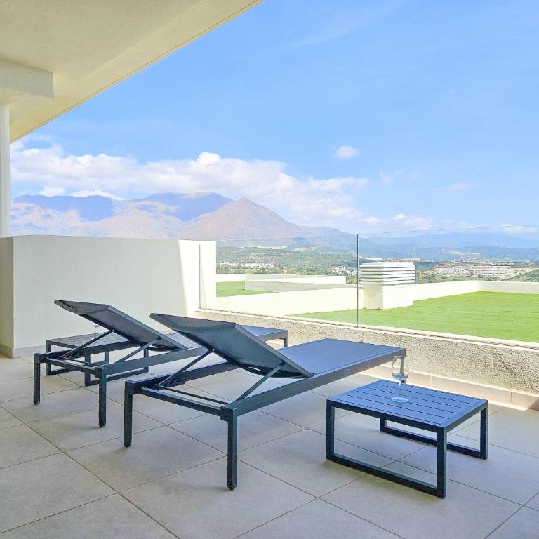 Modern 2 bed ground floor apartment Finca Cortesin - Apartamento de 2 dormitorios con vistas al jardín - 6