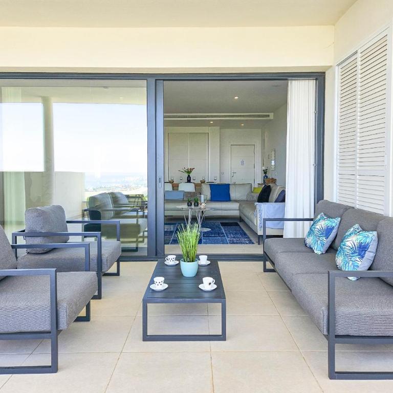 Modern 2 bed ground floor apartment Finca Cortesin - Apartamento de 2 dormitorios con vistas al jardín - 15
