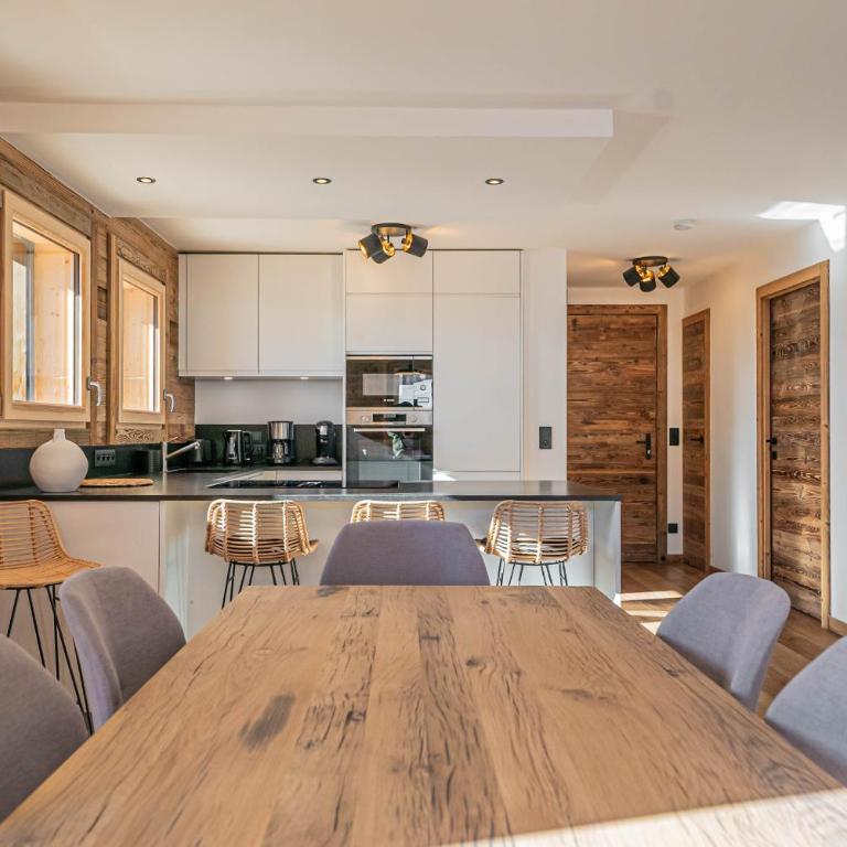 Duplex Pen Men - LES GETS, proche du centre, jacuzzi, superbe vue - Apartment - 5
