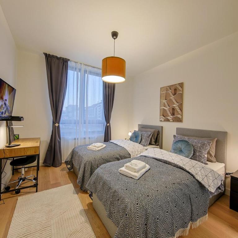 Eternal Lux Belgrade Waterfront - Two-Bedroom Deluxe Apartment - 17