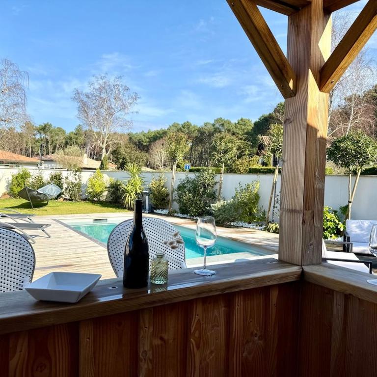 Sublime maison de vacances piscine au cœur des pins, proche plage - Casa con 3 Camere da Letto - 18
