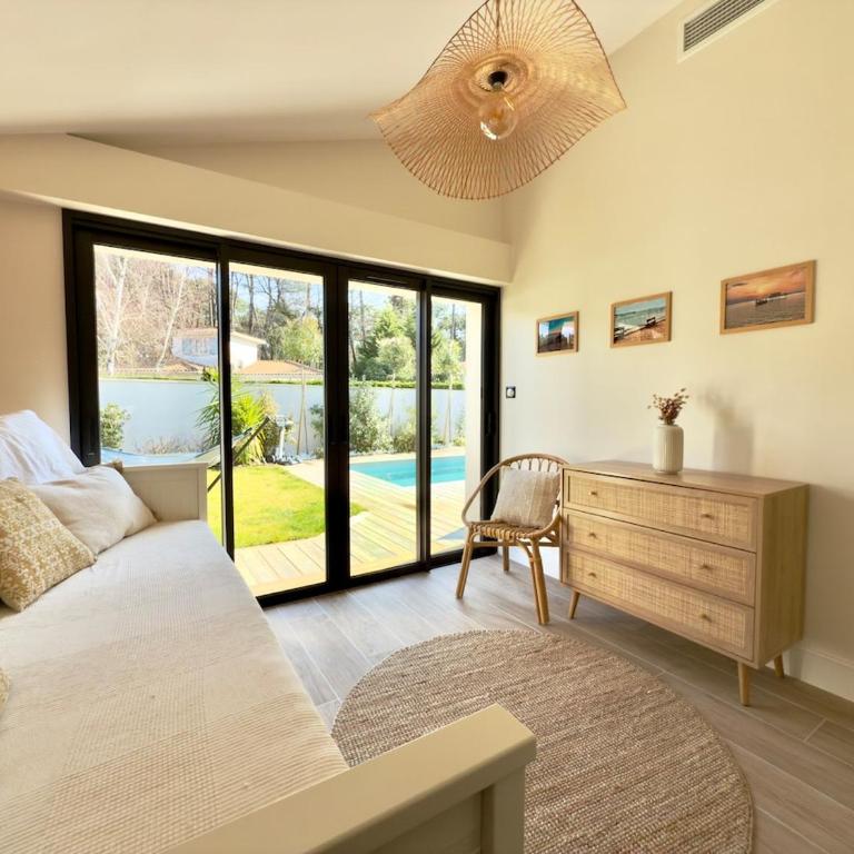 Sublime maison de vacances piscine au cœur des pins, proche plage - Casa con 3 Camere da Letto - 16