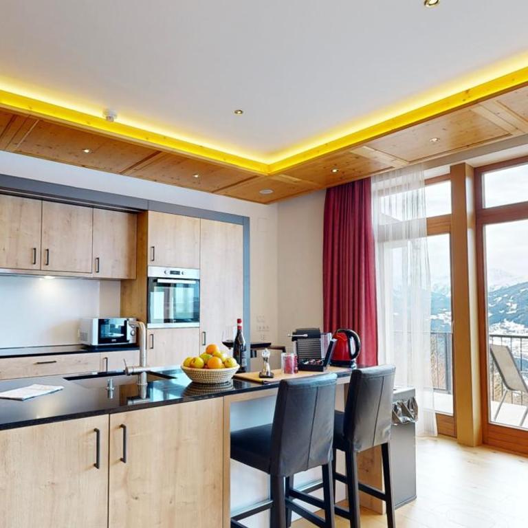 Wellness Aparthotel Panorama Alpin - Ferienwohnungen Jerzens im Pitztal - Apartment mit 3 Schlafzimmern - 14