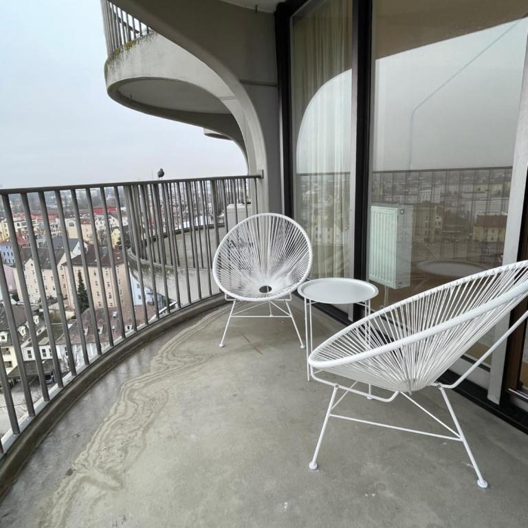Business & Relax Skyline-View Wlan - One-Bedroom Apartment - 17