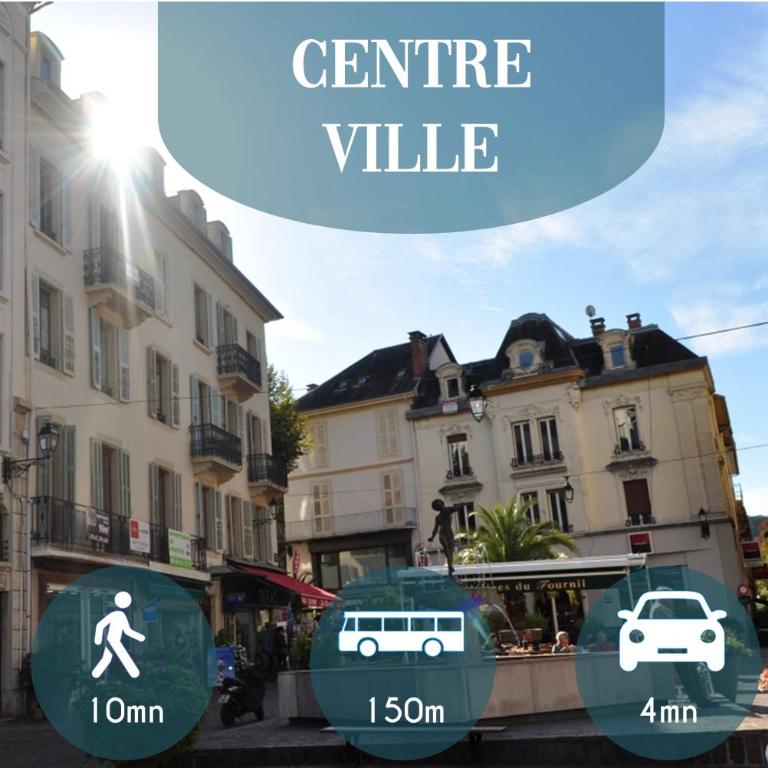 Appartements LE 56, calme, entre ville et lac - SEJOURAIXLESBAINS - Appartamento con 2 Camere da Letto - 32