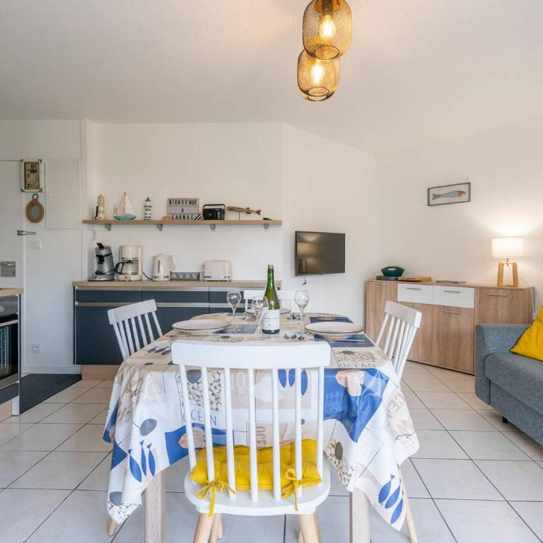 Carnac: Charmant 2 Pièces avec Parking près des Plages - FR-1-477-214 - Apartment - 7