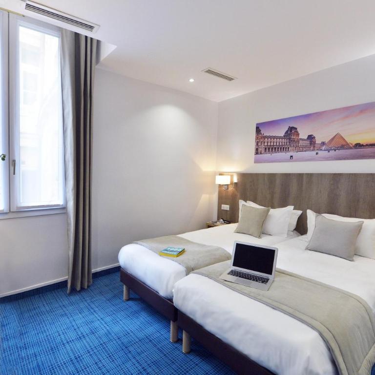 Hôtel Eugénie - Chambre Lits Jumeaux Supérieure - 2