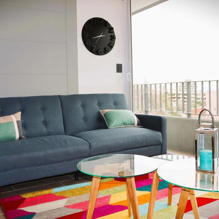 HOM I Comodo Depto 2D2B 4PAX Parking Providencia FB106 - Apartamento - 21