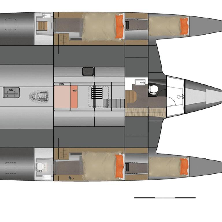 Croisière Privée sur le trimaran TRIKALA - Mobile Home - 16