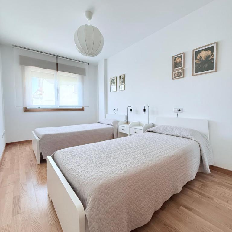 Piso A Revolta II - A Lanzada Sanxenxo - Apartment mit 2 Schlafzimmern, Terrasse und Meerblick - 5