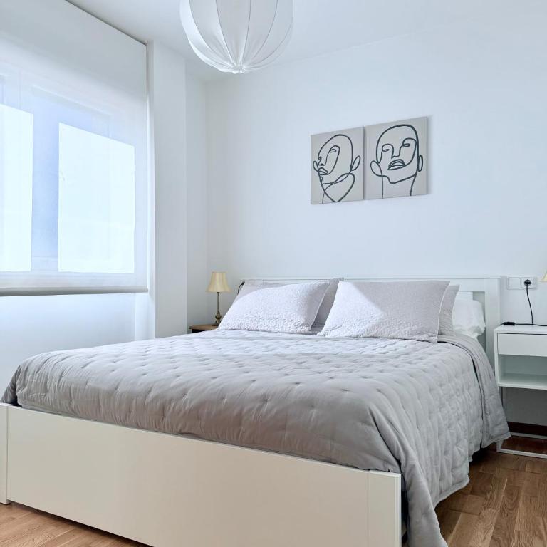 Piso A Revolta II - A Lanzada Sanxenxo - Apartment mit 2 Schlafzimmern, Terrasse und Meerblick - 4